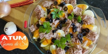 Receita do Atum à Gomes de Sá delicioso