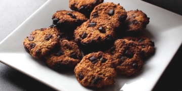 Receita das Bolachas de Aveia e Banana