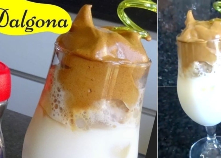 Receita de Café Cremoso ou Dalgona do TikTok