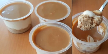 Receita de Cheesecake de Caramelo Salgado