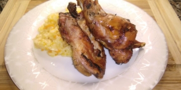 Receita de Coelho Grelhado