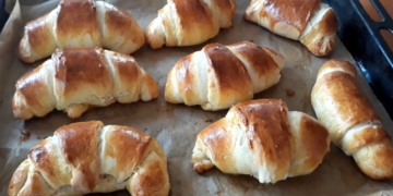 Receita de Croissant Brioche bem fofinhos
