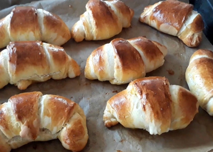 Receita de Croissant Brioche bem fofinhos