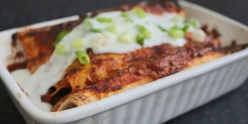 Receita de Enchilladas de Frango saudáveis