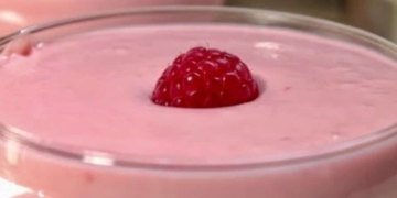 Receita de Mousse de Framboesa muito pática de preparar