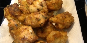 Receita de Pataniscas de Bacalhau fofas