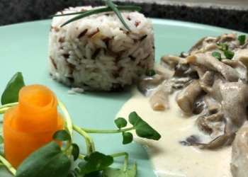 Receita de Pleurotus com Natas Vegetais