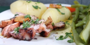 Receita do Polvo na Frigideira à Bernardino