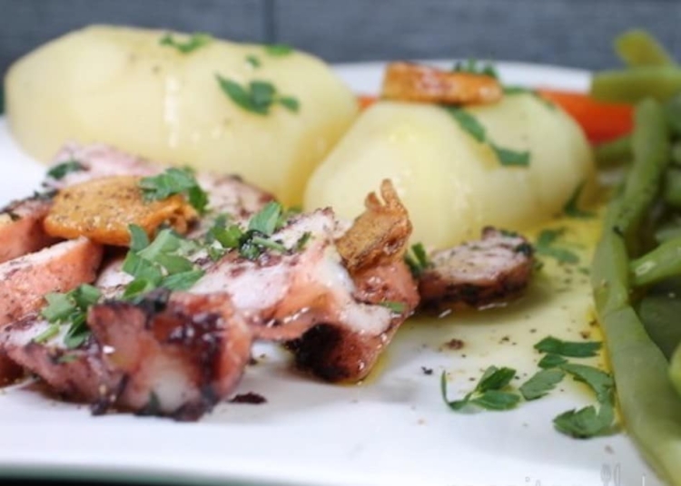 Receita do Polvo na Frigideira à Bernardino