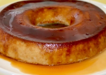 Receita do Pudim de Banana Sem Açúcar