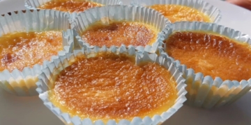 Receita de Queijadas de Leite muito fáceis e rápidas