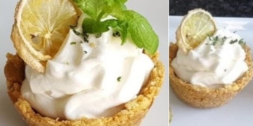 Receita da Tarte de Lima muito fresca