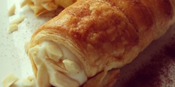 Receita dos Rolinhos Folhados com Recheio
