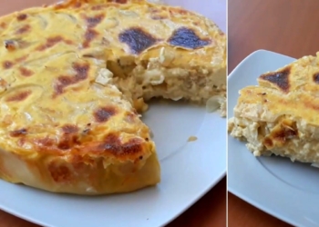 Receita da Tarte de Bacalhau com Natas muito rápida