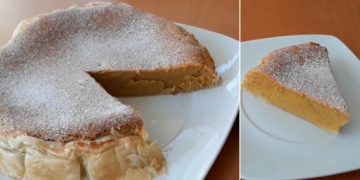 Receita da Tarte de Feijão no liquidificador