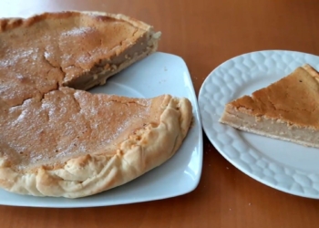 Receita da Tarte Queijada de Sintra um doce bem Português