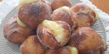 Receita de Bolas de Berlim que são um sonho de padaria