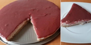 Receita do Cheesecake de Morangos com menos açúcar e gordura