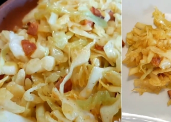 Receita de Couve Salteada com Chouriço e Linguiça
