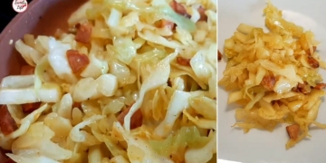 Receita de Couve Salteada com Chouriço e Linguiça