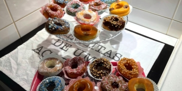 Receita de Donuts para o regresso às aulas