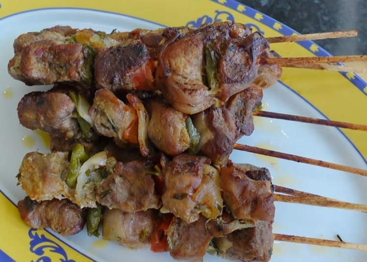 Receita de Espetadas no Forno