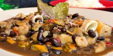 Receita da Feijoada de Marisco muito simples