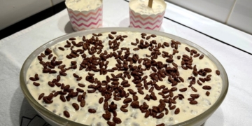 Receita do Gelado de Cereais Crocantes delicioso