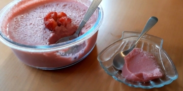 Receita da Mousse de Morangos saudável