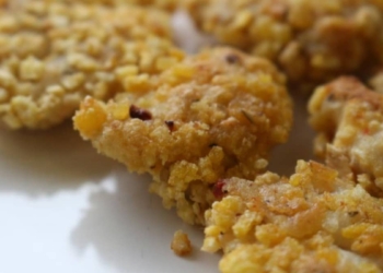 Receita dos Nuggets de Frango bem crocantes