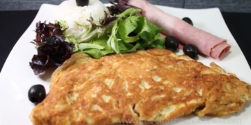 Receita da Omelete de Fiambre