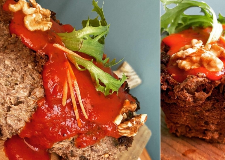 Receita do Pudim de Nozes e Cogumelos