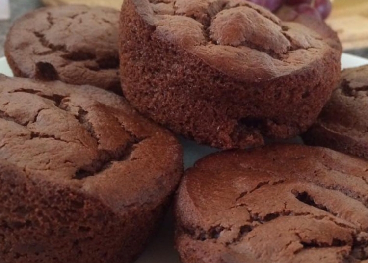 Receita dos Queques de Grão e Chocolate sem glúten