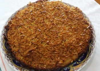 Receita da melhor Tarte de Amêndoa que já comi