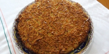 Receita da melhor Tarte de Amêndoa que já comi