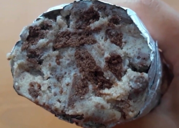 Receita do melhor Salame de Chocolate Branco