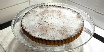 Receita da Tarte de Queijo sem Base