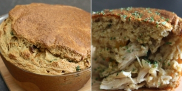 Receita da Torta de Frango muito saborosa e saudável