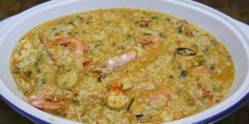 Receita de Arroz de Marisco