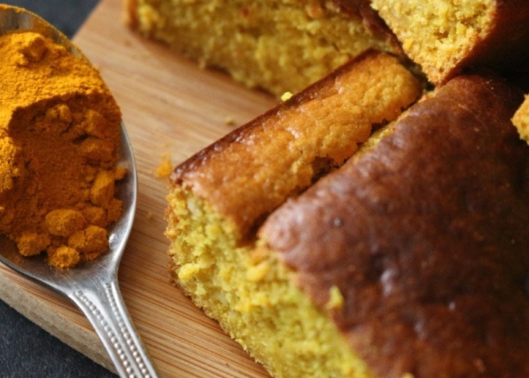 Receita do Bolo de Curcuma saudável
