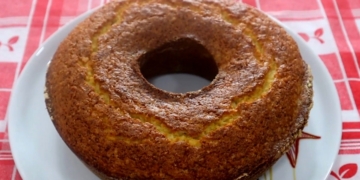 Receita do Bolo de Requeijão muito fofinho