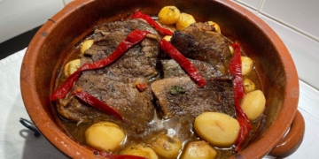 Receita de Carne Assada com Molho de Cerveja Preta e Batata