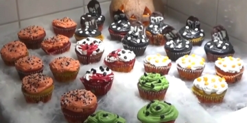 Receita dos Cupcakes de Halloween