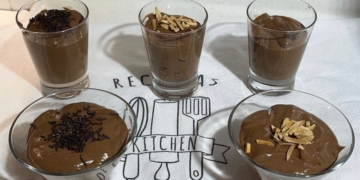 Receita da Mousse de Chocolate caseira e saudável