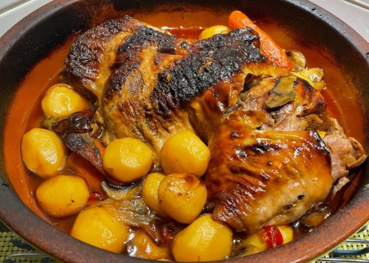 Receita da Perna de Peru Assada