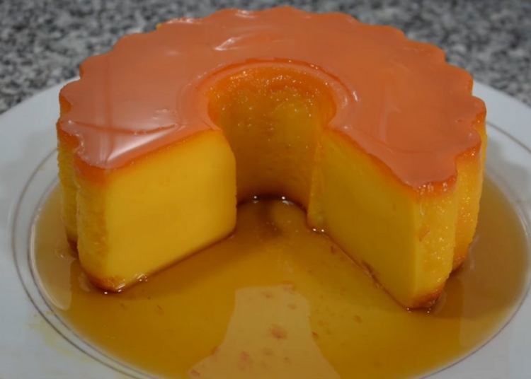 Receita do tradicional Pudim de Ovos simples e rápido