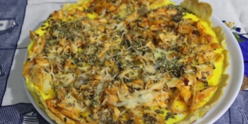 Receita da Quiche de Frango