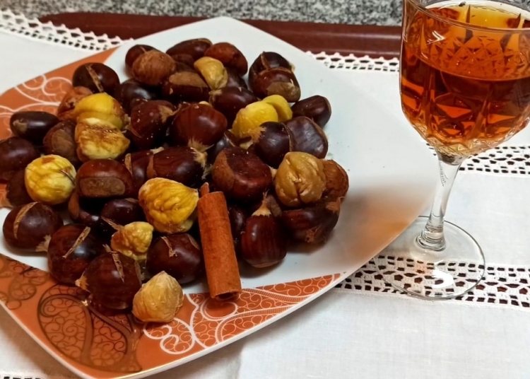 Receita das Castanhas Cozidas com Erva Doce e Canela