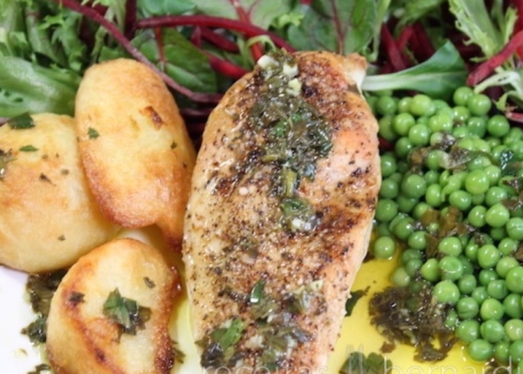 Receita de Peito de Frango no Forno à Bernardino