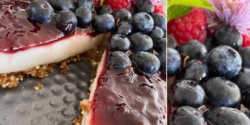 Receita do Semifrio de Frutos Vermelhos